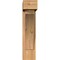 Ekena Millwork Thorton Block Smooth Bracket w/ Offset Brace, Western Red Cedar, 5 1/2"W x 16"D x 24"H BKT0604X16X24THR05SWR - alternate 4